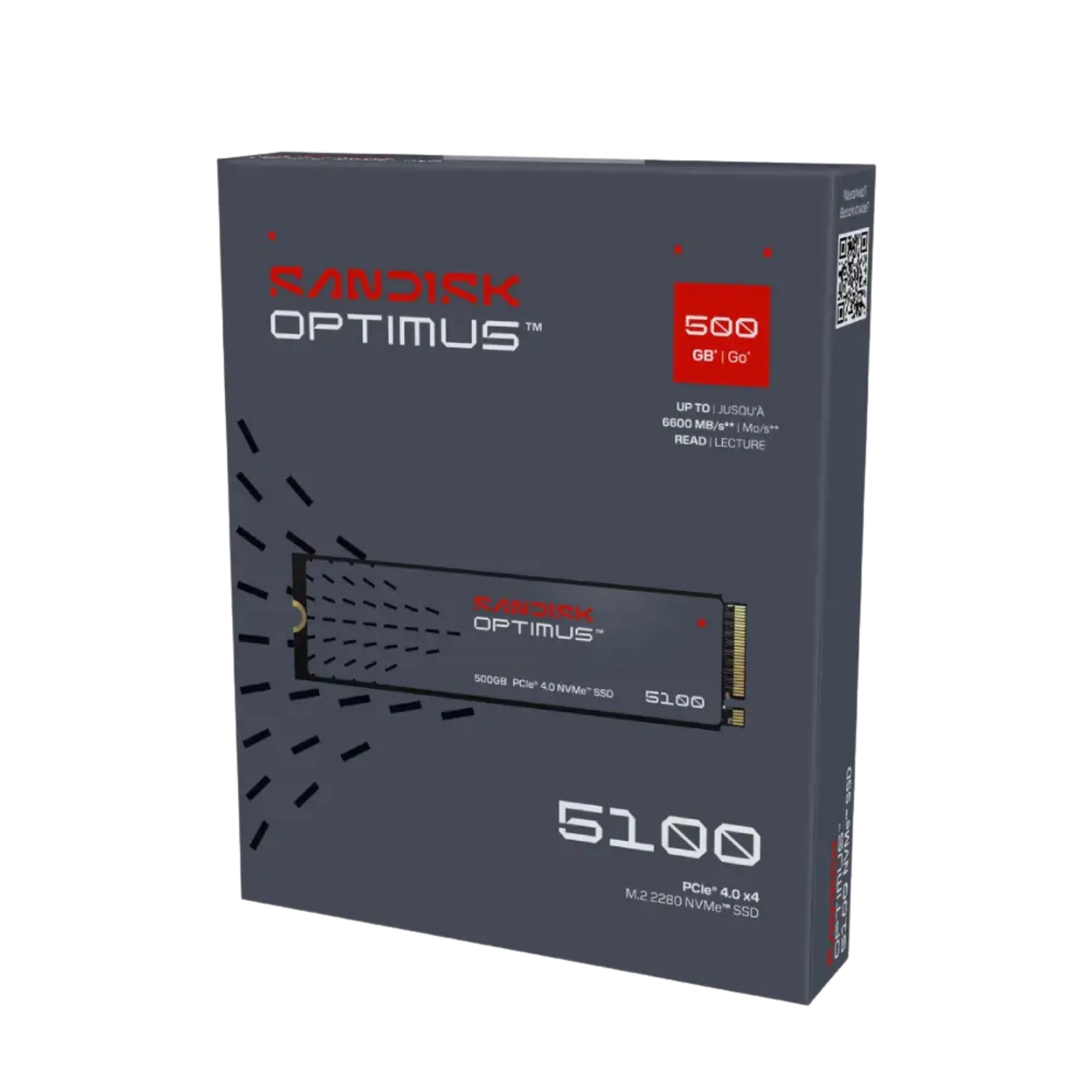 Sandisk Internal SSD 500GB NVMe 2280 Green (Optimus 5100)