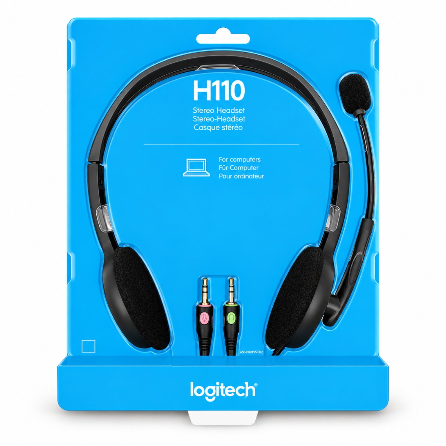 Logitech Wired Headphone H110 Double Pin