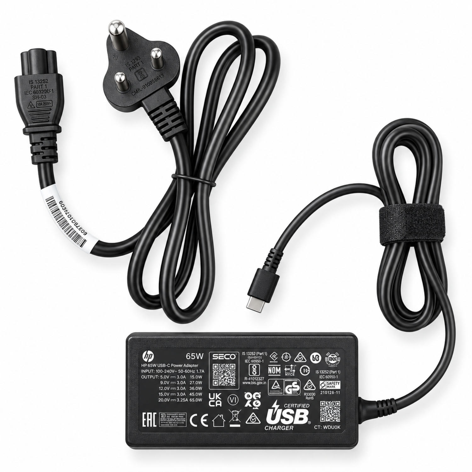 HP Original 65w | 20v/3.25a | TYPE-C Laptop Adaptor