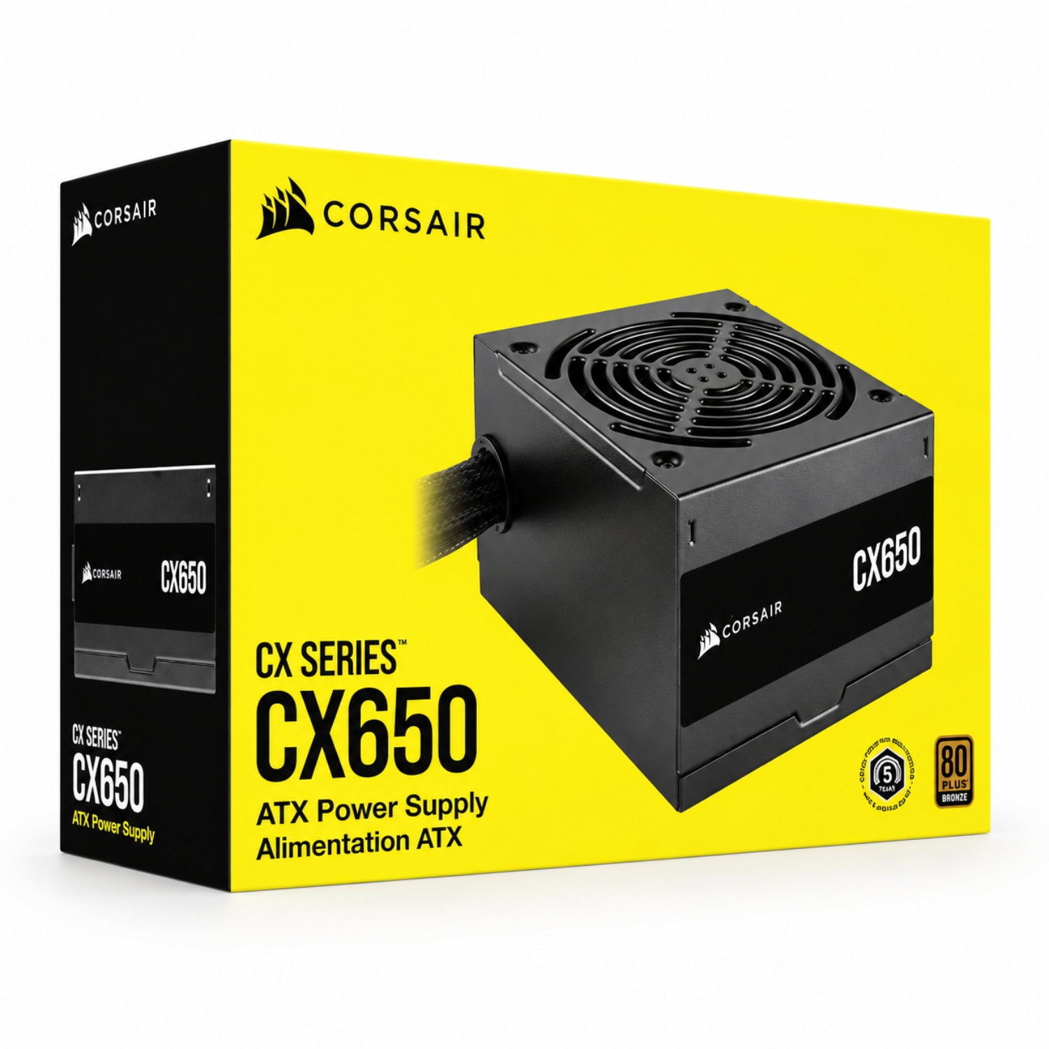 Corsair CX650  650w 80 PLUS Bronze ATX Desktop Power Supply